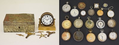 Lot 254 - Mixed group of pocket watches