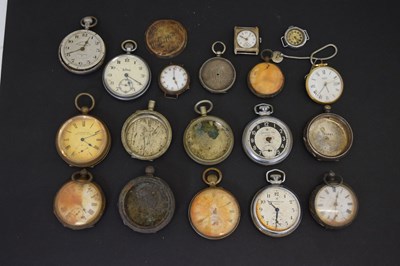 Lot 254 - Mixed group of pocket watches