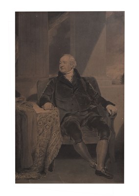 Lot 644 - After Sir Thomas Lawrence (1769-1830) - 19th century engraving - 'Sir William Curtis