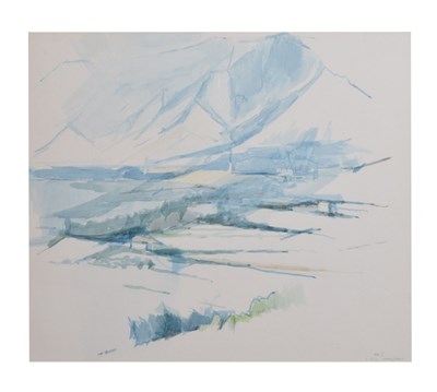 Lot 575 - Anthony Harris (20th century) - Watercolour - 'Asolo III', 1969