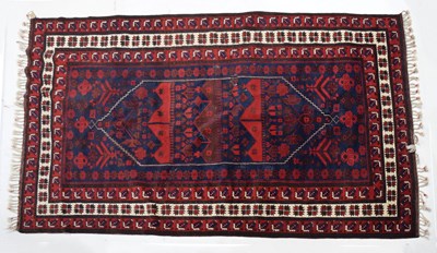 Lot 644 - Middle Eastern wool rug, 290cm x 190cm