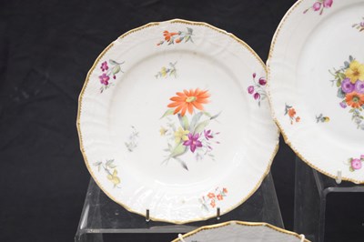 Lot 505 - Six Royal Copenhagen porcelain plates and a bowl