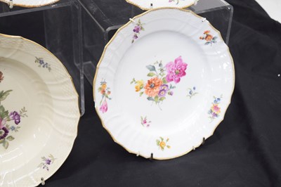 Lot 505 - Six Royal Copenhagen porcelain plates and a bowl