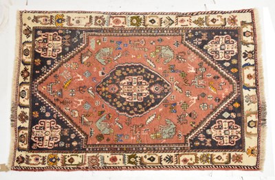 Lot 643 - Middle Eastern Kashgai wool rug