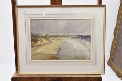 Lot 420 - George Edward Horton, (1859-1950) - Watercolour - Beach scene