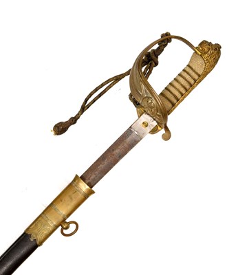 Lot 272 - British Royal Naval officers sword