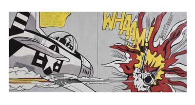 Lot 684 - After Roy Lichtenstein (1923-1997) - Print - 'Wham!'