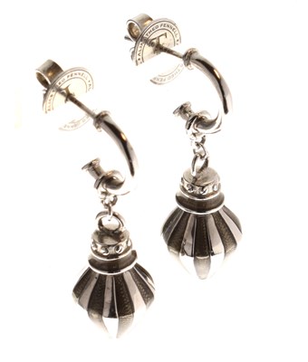 Lot 189 - Theo Fennell  - Pair of Alias Carnival earrings