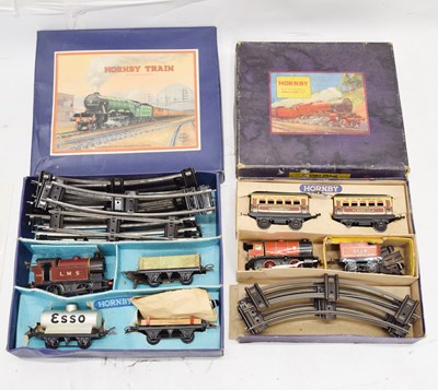 Lot 377 - Hornby - Two boxed 'O' gauge railway trainsets