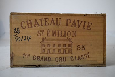 Lot 682 - Wines & Spirits - 12 bottles of Château Pavie, Saint-Émilion, Grand Cru Classé, 1985