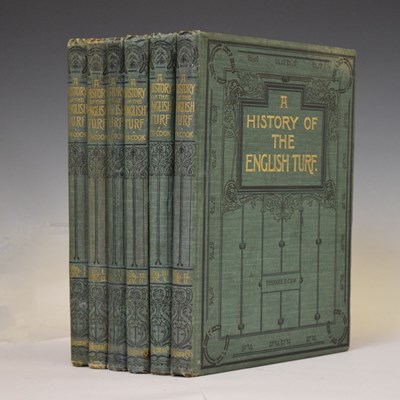 Lot 607 - Cook, Theodore Andrea - 'A History of the English Turf' - First edition, 1901