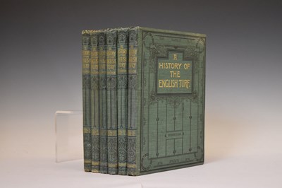 Lot 607 - Cook, Theodore Andrea - 'A History of the English Turf' - First edition, 1901
