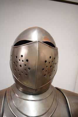 Lot 608 - Suit of armour