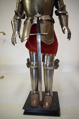 Lot 608 - Suit of armour