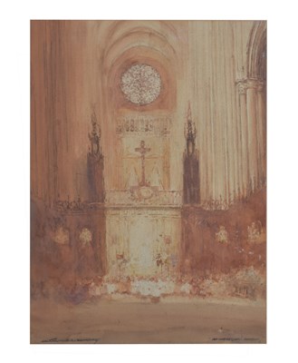 Lot 616 - Victor Noble Rainbird, (1887-1936) - Watercolour - 'An Impression Amiens'