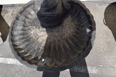 Lot 763 - Henri Studio composition stone shell water feature surmounted with a figure
