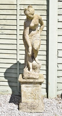 Lot 797 - Composition figural garden ornament, Toilet of Venus