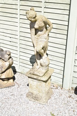 Lot 797 - Composition figural garden ornament, Toilet of Venus