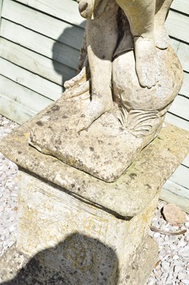Lot 797 - Composition figural garden ornament, Toilet of Venus