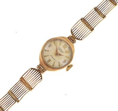 Lot 245 - Rotary - Lady's 9ct gold cocktail watch