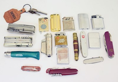 Lot 441 - Quantity of lighters and penknives