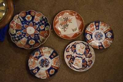 Lot 346 - Quantity of Imari pattern plates etc