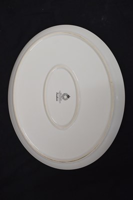 Lot 557 - Worcester 'Evesham' part eight person dinner service