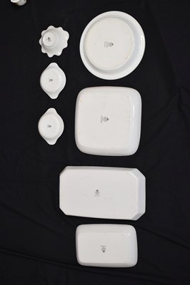 Lot 557 - Worcester 'Evesham' part eight person dinner service