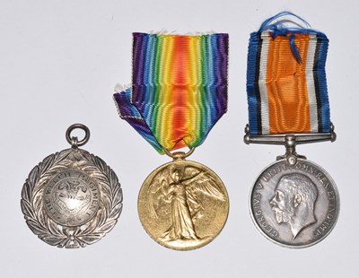 Lot 500 - British First World War medal pair