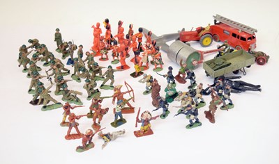 Lot 368 - Quantity of unboxed Dinky diecast and plastic figures