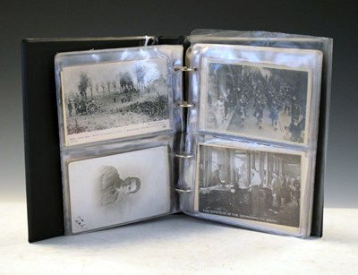 Lot 242 - Album of early 20th Century postcards