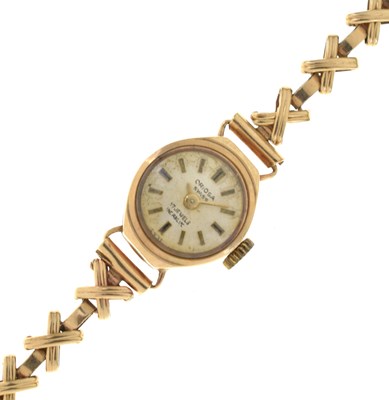 Lot 248 - Oriosa - Lady's 9ct gold cocktail watch