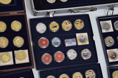 Lot 348 - Large collection of Westminster Mint and other commemorative coins and medallions