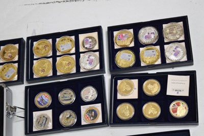 Lot 348 - Large collection of Westminster Mint and other commemorative coins and medallions