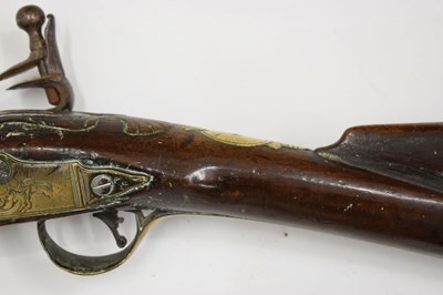 Lot 261 - 18th century flintlock blunderbuss