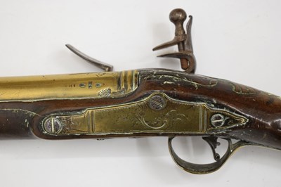 Lot 261 - 18th century flintlock blunderbuss