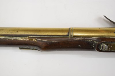 Lot 261 - 18th century flintlock blunderbuss