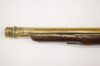 Lot 261 - 18th century flintlock blunderbuss