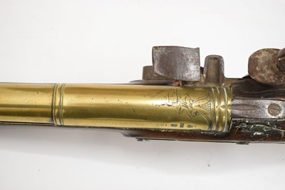 Lot 261 - 18th century flintlock blunderbuss
