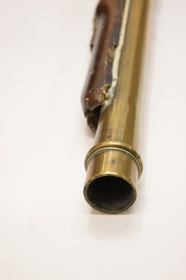 Lot 261 - 18th century flintlock blunderbuss