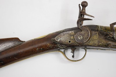 Lot 261 - 18th century flintlock blunderbuss