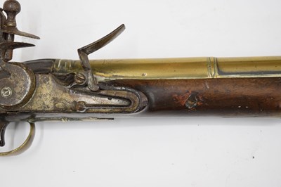 Lot 261 - 18th century flintlock blunderbuss