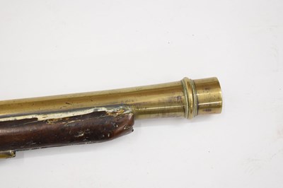 Lot 261 - 18th century flintlock blunderbuss