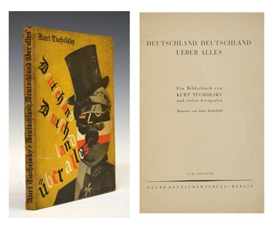 Lot 437 - Tucholsky, Kurt - 'Deutschland, Deutschland Ueber Alles' - First edition, 1929