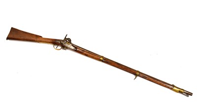 Lot 161 - 13 bore Russian made 1844 percussion service musket