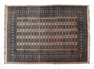 Lot 661 - Machine made Afghan-style wool rug