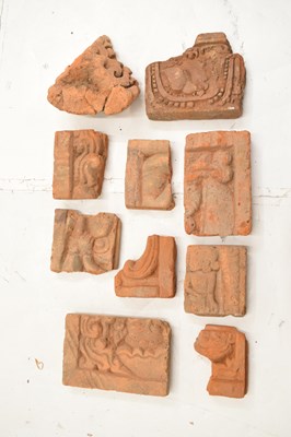 Lot 580 - Group of 14th-15th century Javanese Majapahit Kingdom terracotta fragments