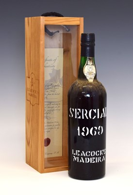 Lot 678 - Wines & Spirits - Bottle of Leacock Sercial Vintage Madeira