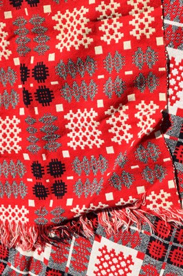 Lot 451 - Two vintage  'Derw' Welsh blankets