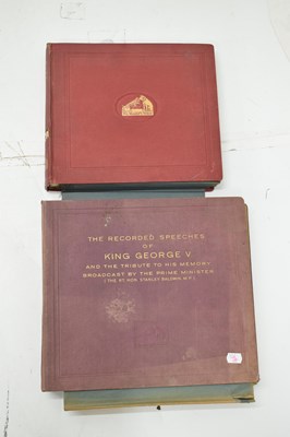 Lot 482 - The Recorded Speeches of King George V